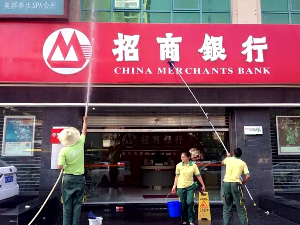 门店门头清洗